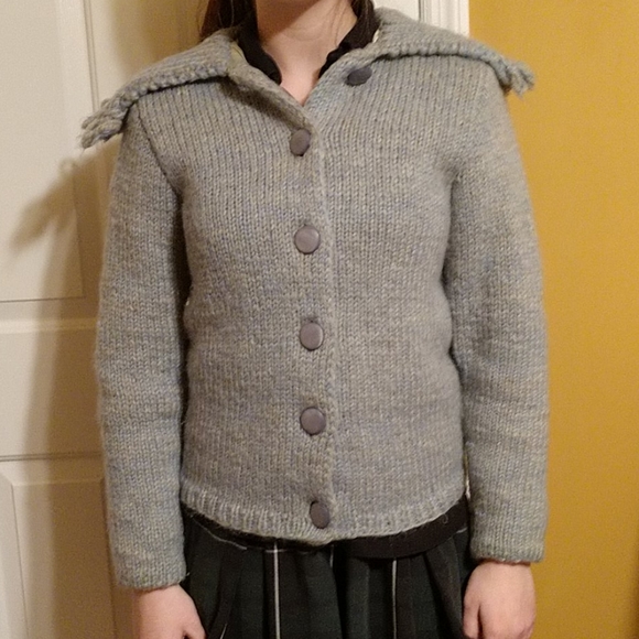 Vintage Knit Winter Jacket. 1967-1968 - Picture 2 of 8